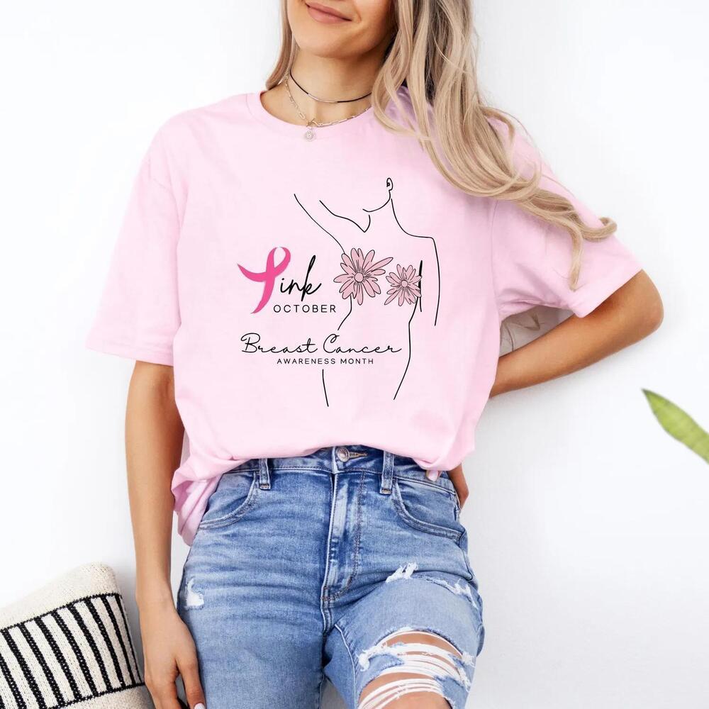 October Shirt,  Awareness Month Shirt,  Shirt